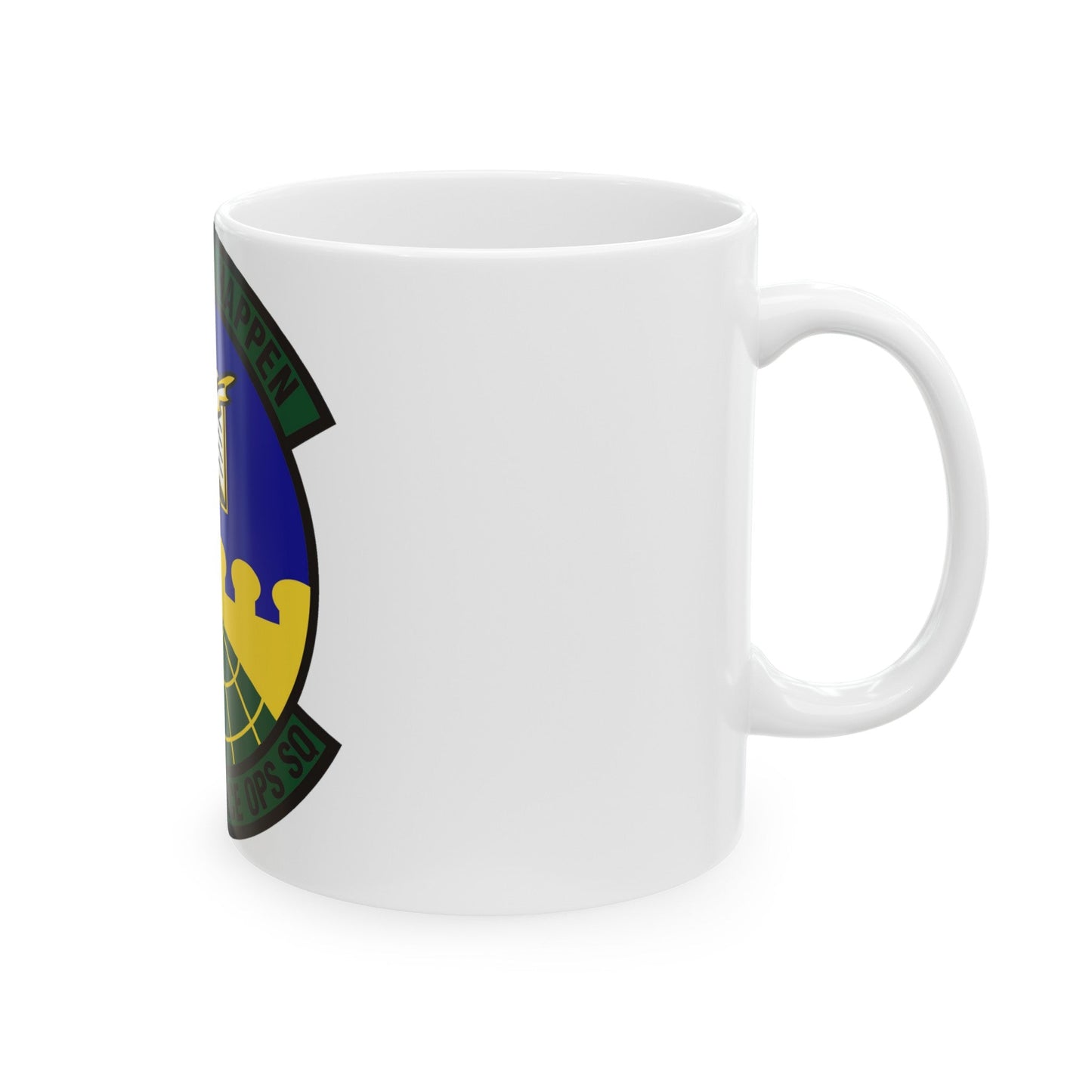 19th Maintenance Operations Squadron (U.S. Air Force) White Coffee Mug-The Sticker Space