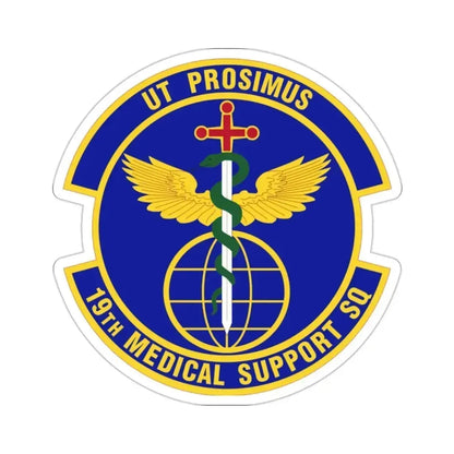 19th Medical Support Squadron (U.S. Air Force) STICKER Vinyl Die-Cut Decal 2 Inch - The Sticker Space