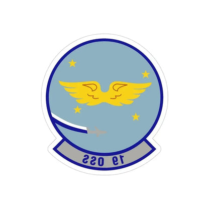 19th Operations Support Squadron (U.S. Air Force) REVERSE PRINT Transparent Die-Cut STICKER - The Sticker Space