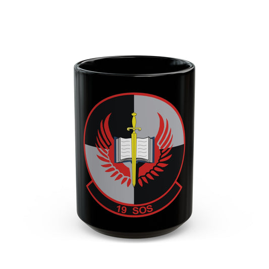 19th Special Operations Squadron (U.S. Air Force) Black Coffee Mug-15oz-The Sticker Space