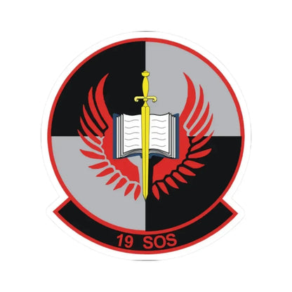 19th Special Operations Squadron (U.S. Air Force) STICKER Vinyl Kiss-Cut Decal 2 Inch White - The Sticker Space
