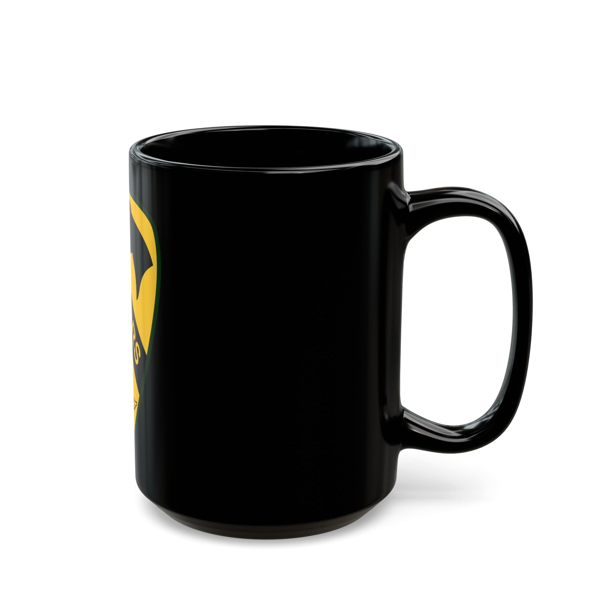 1st Air Cavalry Brigade (U.S. Army) Black Coffee Mug-The Sticker Space