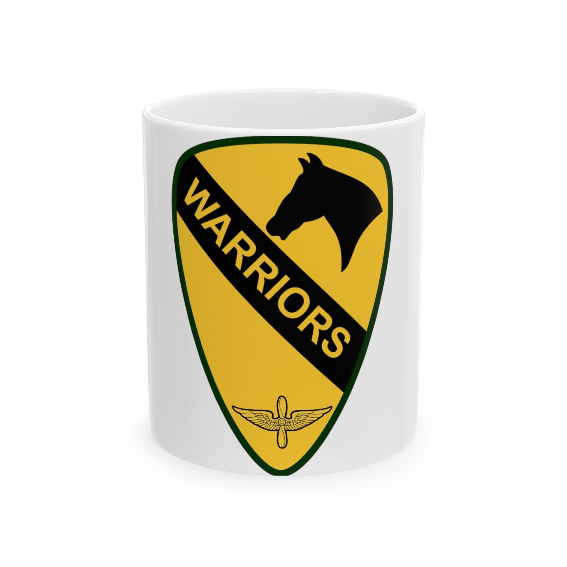 1st Air Cavalry Brigade (U.S. Army) White Coffee Mug-11oz-The Sticker Space