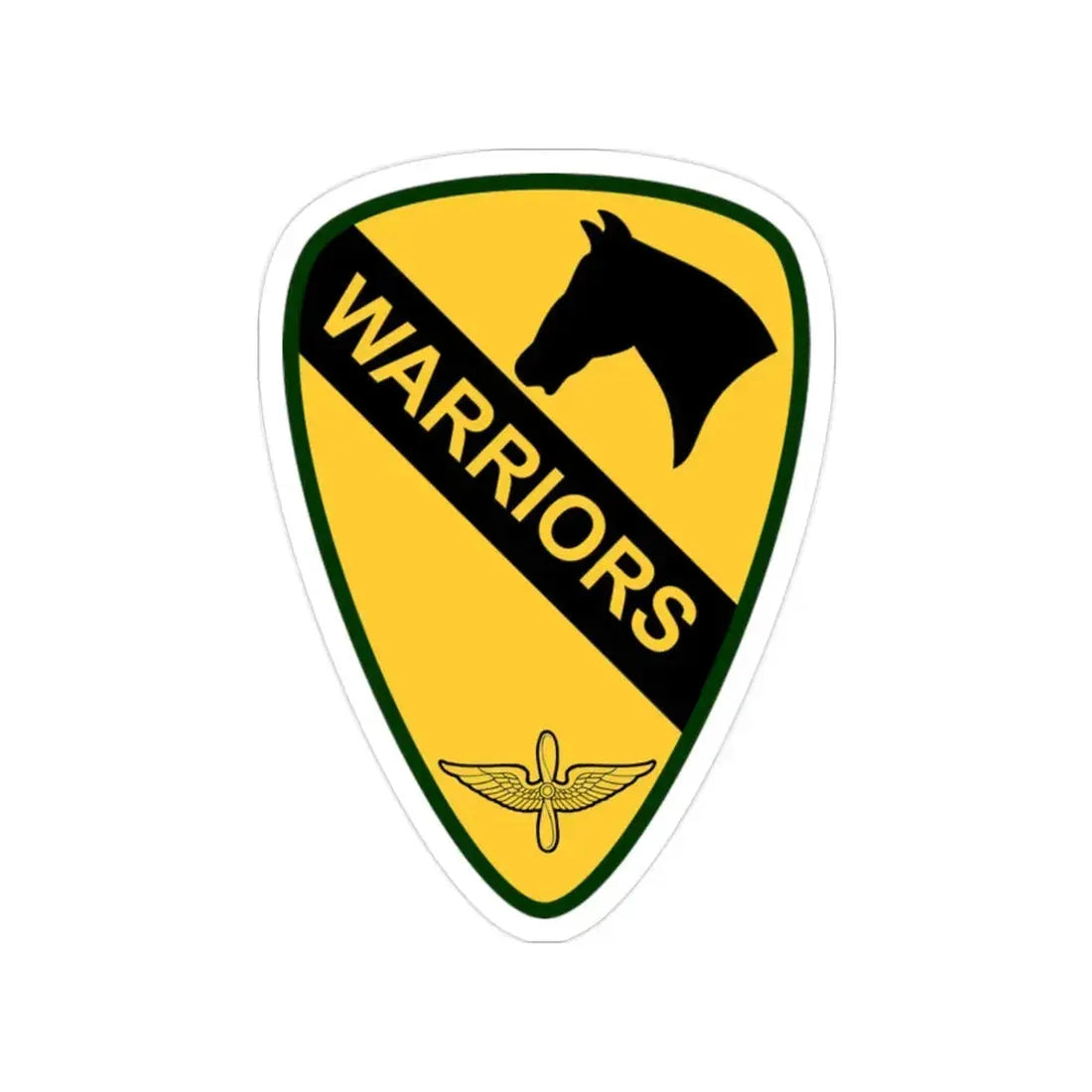 1st Air Cavalry Brigade (U.S. Army) Transparent STICKER Die-Cut Vinyl Decal 2 Inch - The Sticker Space