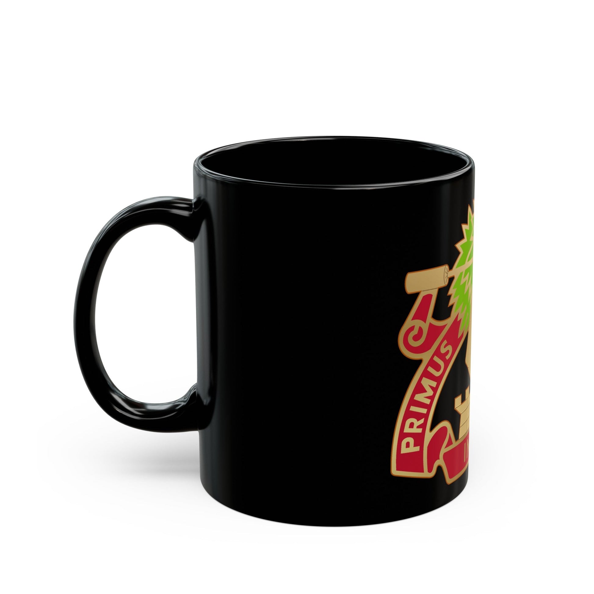 1st Air Defense Artillery Regiment (U.S. Army) Black Coffee Mug-The Sticker Space