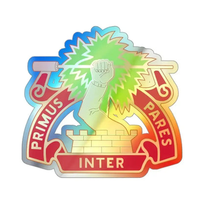 1st Air Defense Artillery Regiment (U.S. Army) Holographic STICKER Die-Cut Vinyl Decal 2 Inch Holographic - The Sticker Space