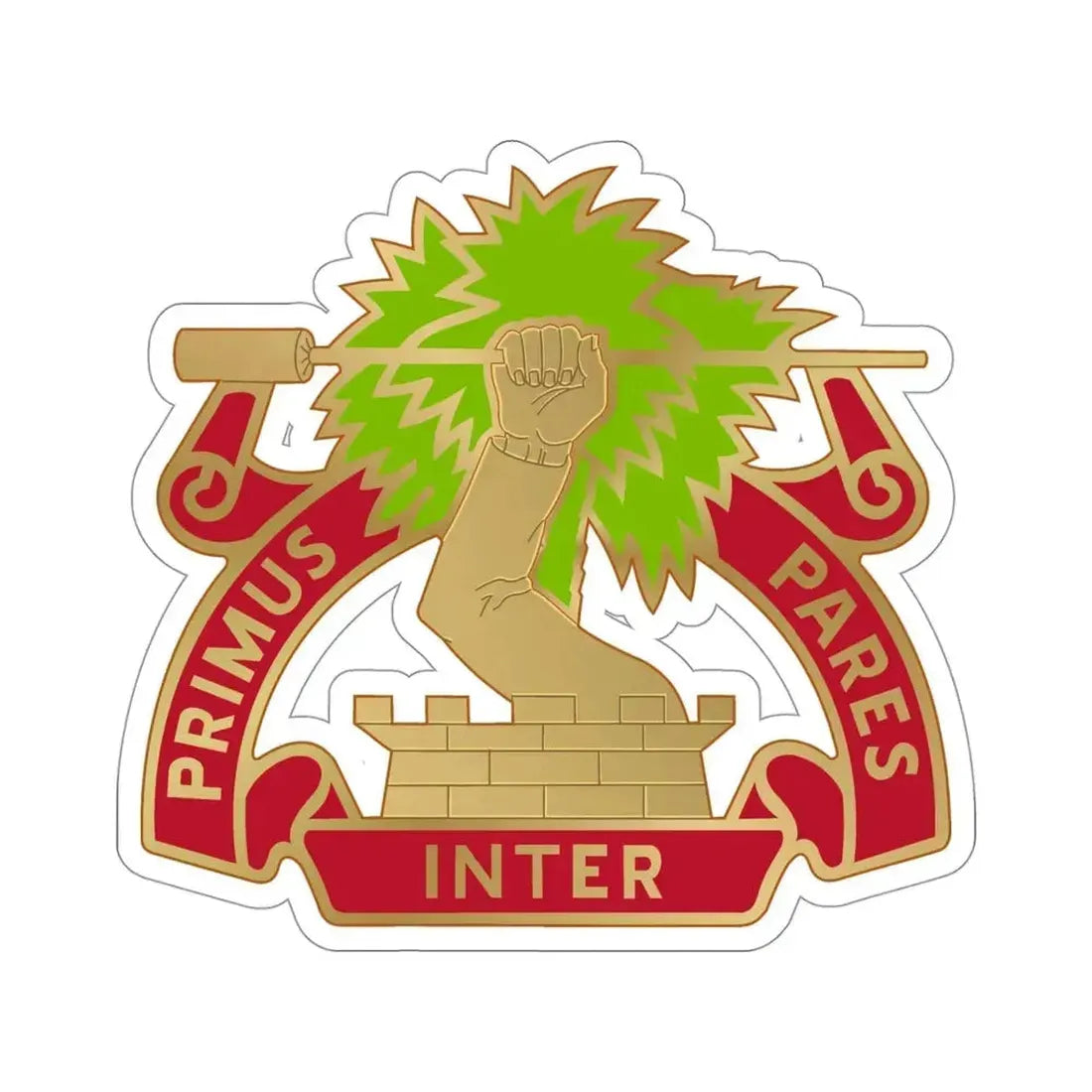 1st Air Defense Artillery Regiment (U.S. Army) STICKER Vinyl Die-Cut Decal 4 Inch - The Sticker Space