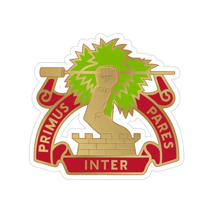 1st Air Defense Artillery Regiment (U.S. Army) Transparent STICKER Die-Cut Vinyl Decal 5 Inch - The Sticker Space