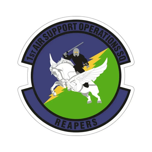 1st Air Support Operations Squadron (U.S. Air Force) STICKER Vinyl Die-Cut Decal 6 Inch - The Sticker Space