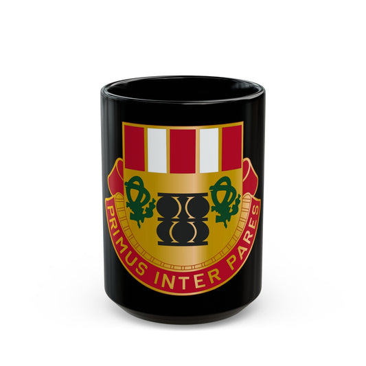 1st Artillery Regiment (U.S. Army) Black Coffee Mug-15oz-The Sticker Space