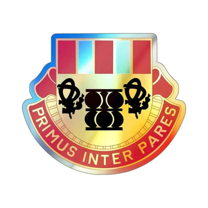 1st Artillery Regiment (U.S. Army) Holographic STICKER Die-Cut Vinyl Decal 5 Inch Holographic - The Sticker Space