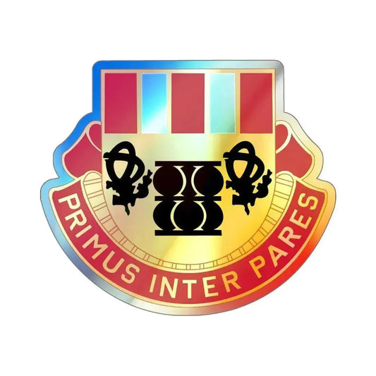 1st Artillery Regiment (U.S. Army) Holographic STICKER Die-Cut Vinyl Decal 6 Inch Holographic - The Sticker Space