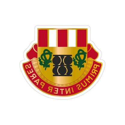 1st Artillery Regiment (U.S. Army) REVERSE PRINT Transparent Die-Cut STICKER - The Sticker Space