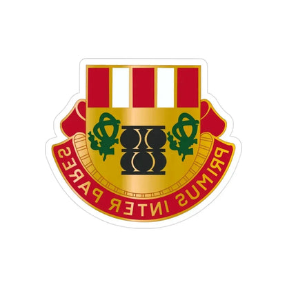 1st Artillery Regiment (U.S. Army) REVERSE PRINT Transparent Die-Cut STICKER - The Sticker Space