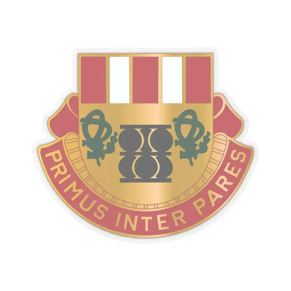 1st Artillery Regiment (U.S. Army) STICKER Vinyl Kiss-Cut Decal 4 Inch Transparent - The Sticker Space