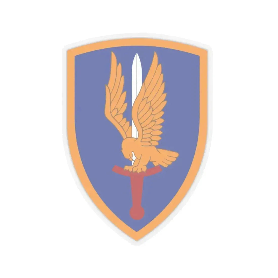 1st Aviation Brigade (U.S. Army) STICKER Vinyl Kiss-Cut Decal 4 Inch Transparent - The Sticker Space