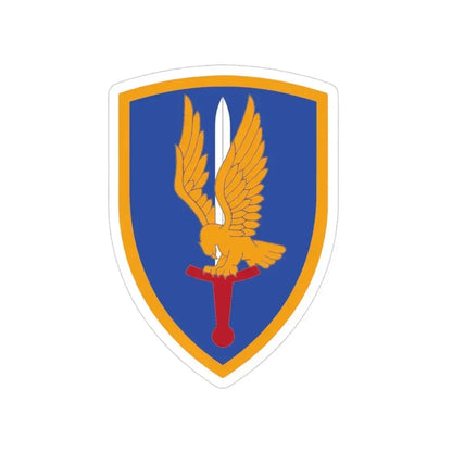 1st Aviation Brigade (U.S. Army) Transparent STICKER Die-Cut Vinyl Decal 3 Inch - The Sticker Space