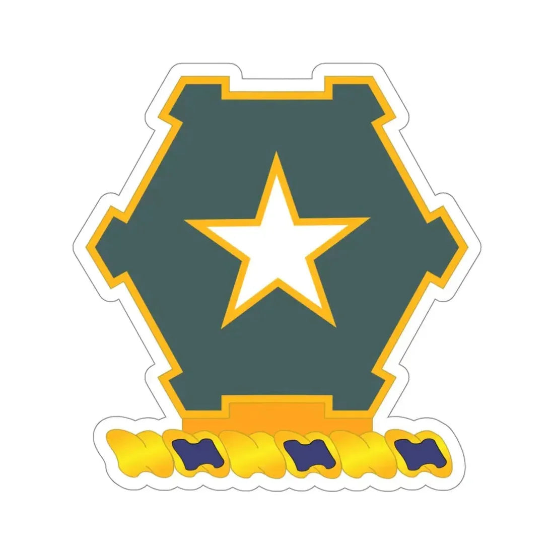 1st Battalion 36th Infantry Regiment (U.S. Army) STICKER Vinyl Die-Cut Decal - The Sticker Space