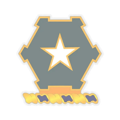 1st Battalion 36th Infantry Regiment (U.S. Army) STICKER Vinyl Kiss-Cut Decal 3 Inch Transparent - The Sticker Space