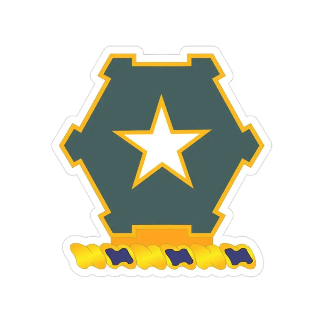 1st Battalion 36th Infantry Regiment (U.S. Army) Transparent STICKER Die-Cut Vinyl Decal - The Sticker Space