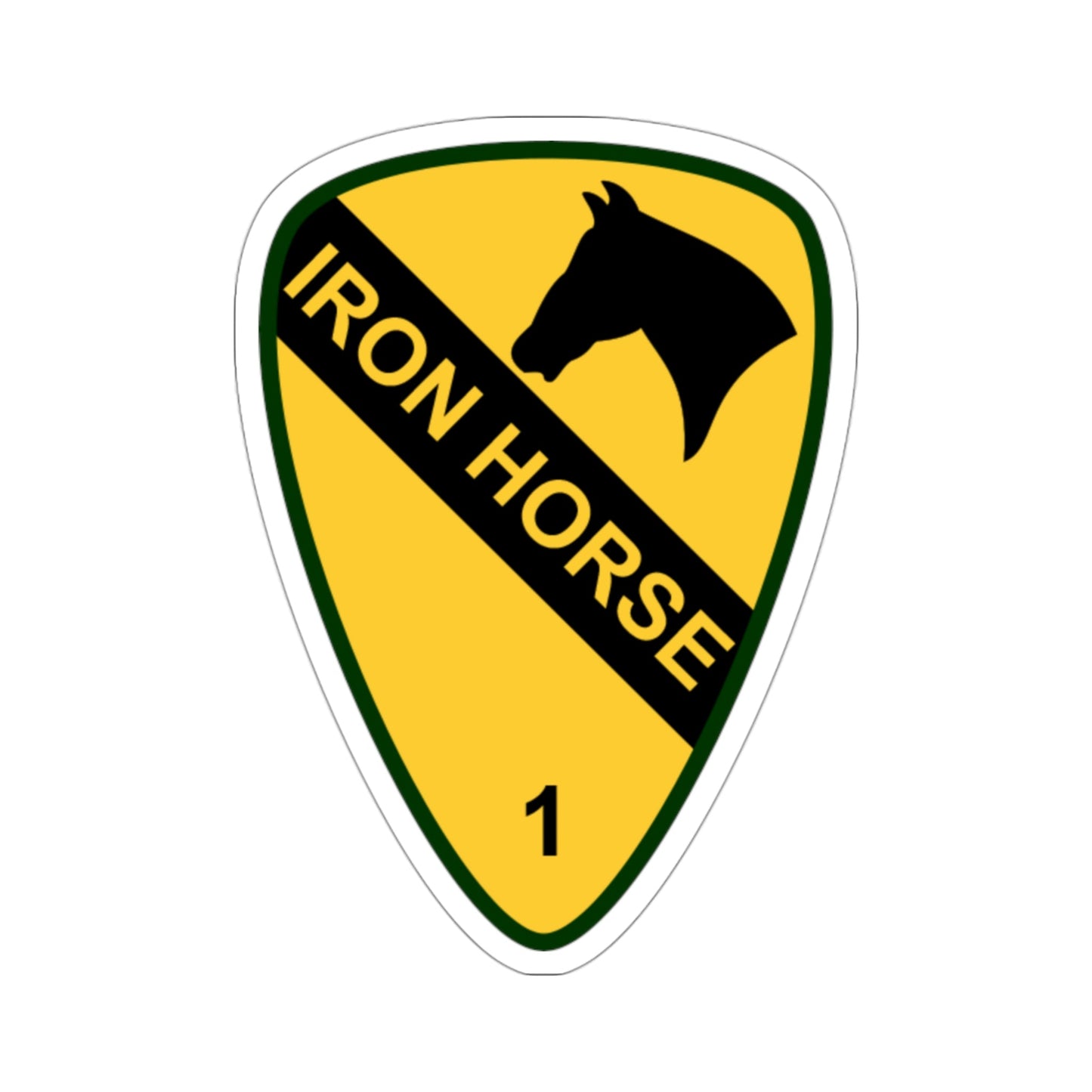 1st Brigade Combat Team 1st Cavalry Division (U.S. Army) STICKER Vinyl Die-Cut Decal-3 Inch-The Sticker Space