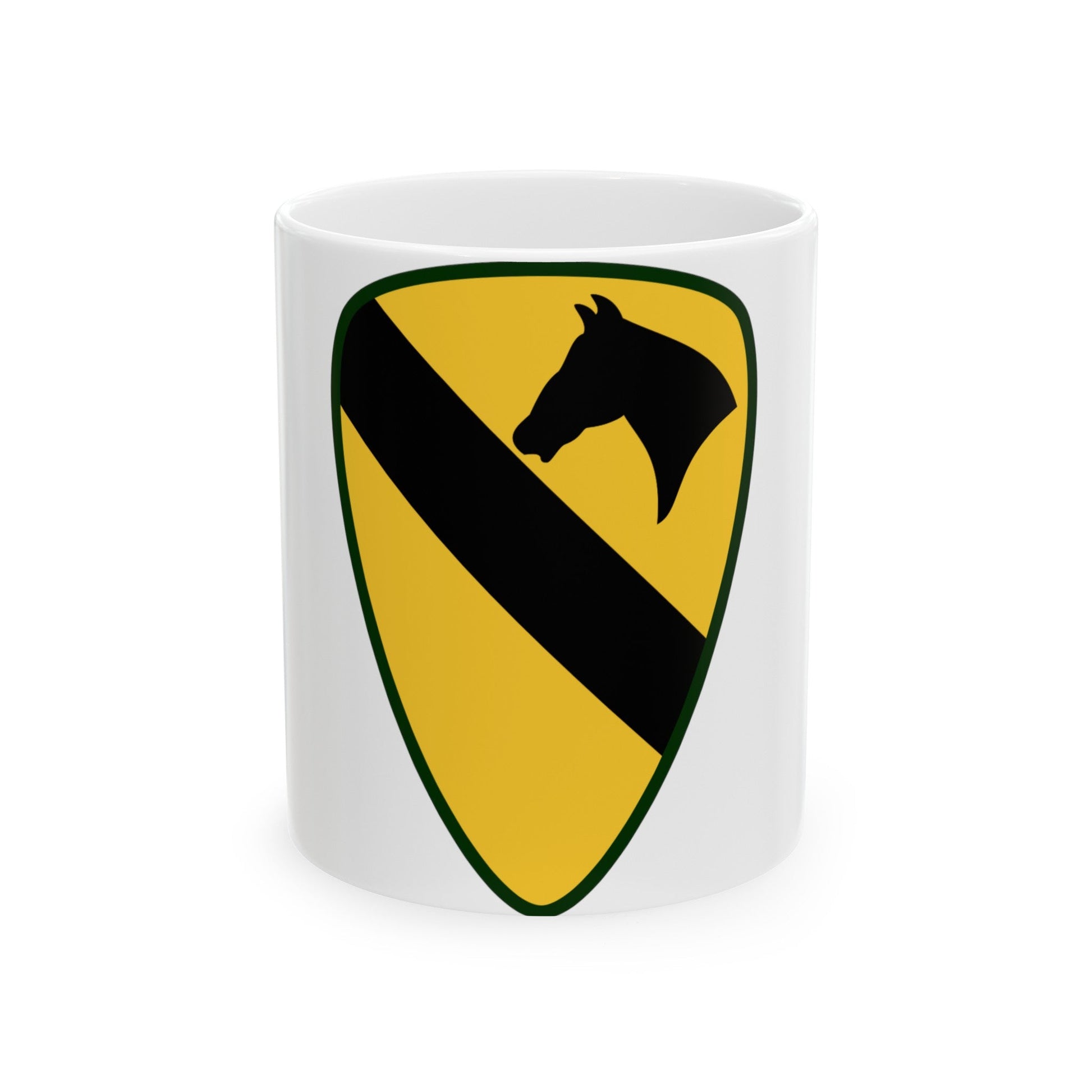 1st Cavalry Division Sustainment Brigade (U.S. Army) White Coffee Mug-11oz-The Sticker Space