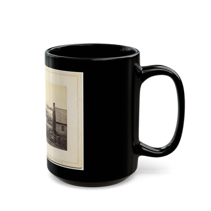 1st Connecticut Artillery Park Encamped At The Former Quarters Of The Louisiana Tigers. (U.S. Civil War) Black Coffee Mug