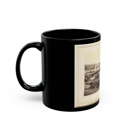 1st Connecticut Artillery Park Encamped At The Former Quarters Of The Louisiana Tigers. (U.S. Civil War) Black Coffee Mug