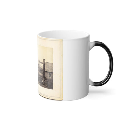 1St Connecticut Artillery Park Encamped at the Former Quarters of the Louisiana Tigers. (U.S. Civil War) Color Morphing Mug 11oz-11oz-The Sticker Space