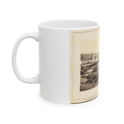 1st Connecticut Artillery Park Encamped At The Former Quarters Of The Louisiana Tigers. (U.S. Civil War) White Coffee Mug