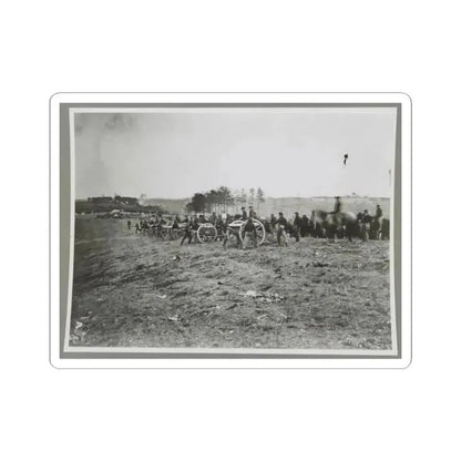 1St Connecticut Battery, Near Fredericksburg, Va., May 2, 1863 (U.S. Civil War) STICKER Vinyl Kiss-Cut Decal 2 Inch White - The Sticker Space