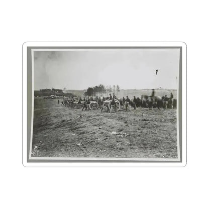 1St Connecticut Battery, Near Fredericksburg, Va., May 2, 1863 (U.S. Civil War) STICKER Vinyl Kiss-Cut Decal 3 Inch White - The Sticker Space