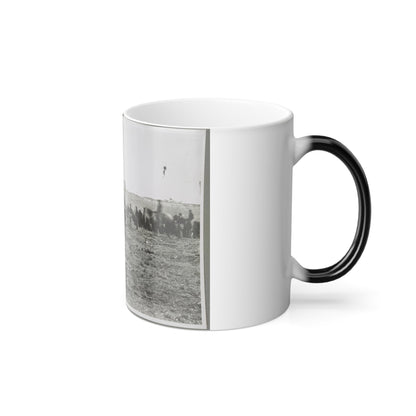 1St Connecticut Battery, Near Fredericksburg, Va., May 2, 1863 (U.S. Civil War) Color Morphing Mug 11oz-11oz-The Sticker Space