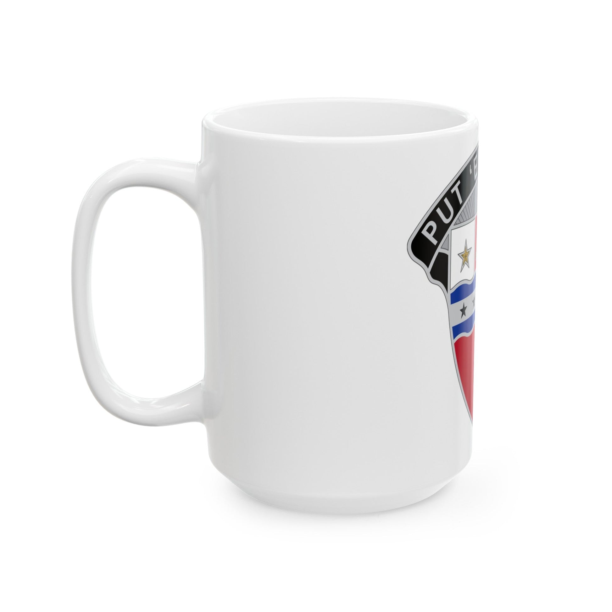 1st Engineer Brigade (U.S. Army) White Coffee Mug-The Sticker Space