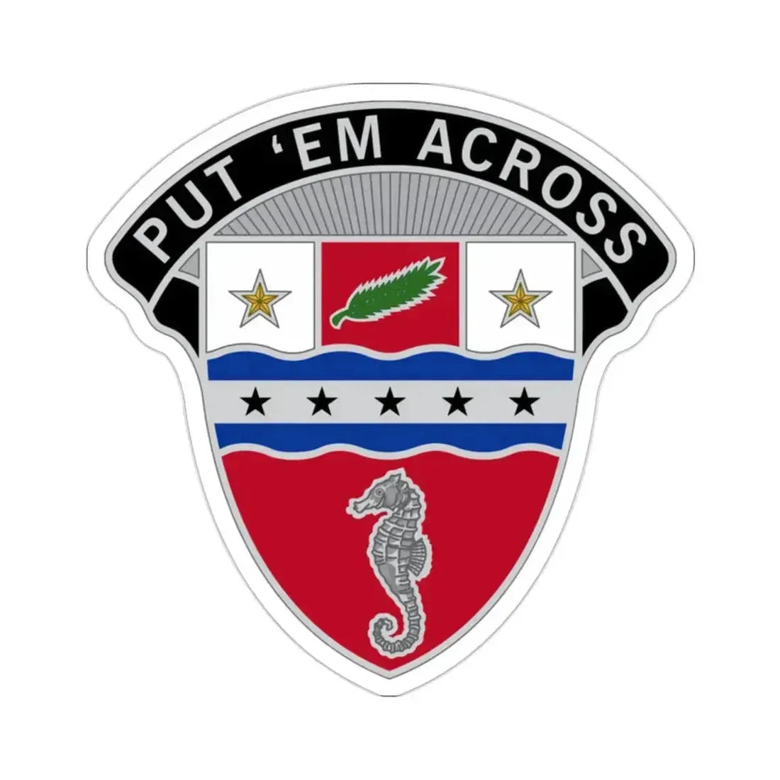 1st Engineer Brigade (U.S. Army) STICKER Vinyl Die-Cut Decal 2 Inch - The Sticker Space