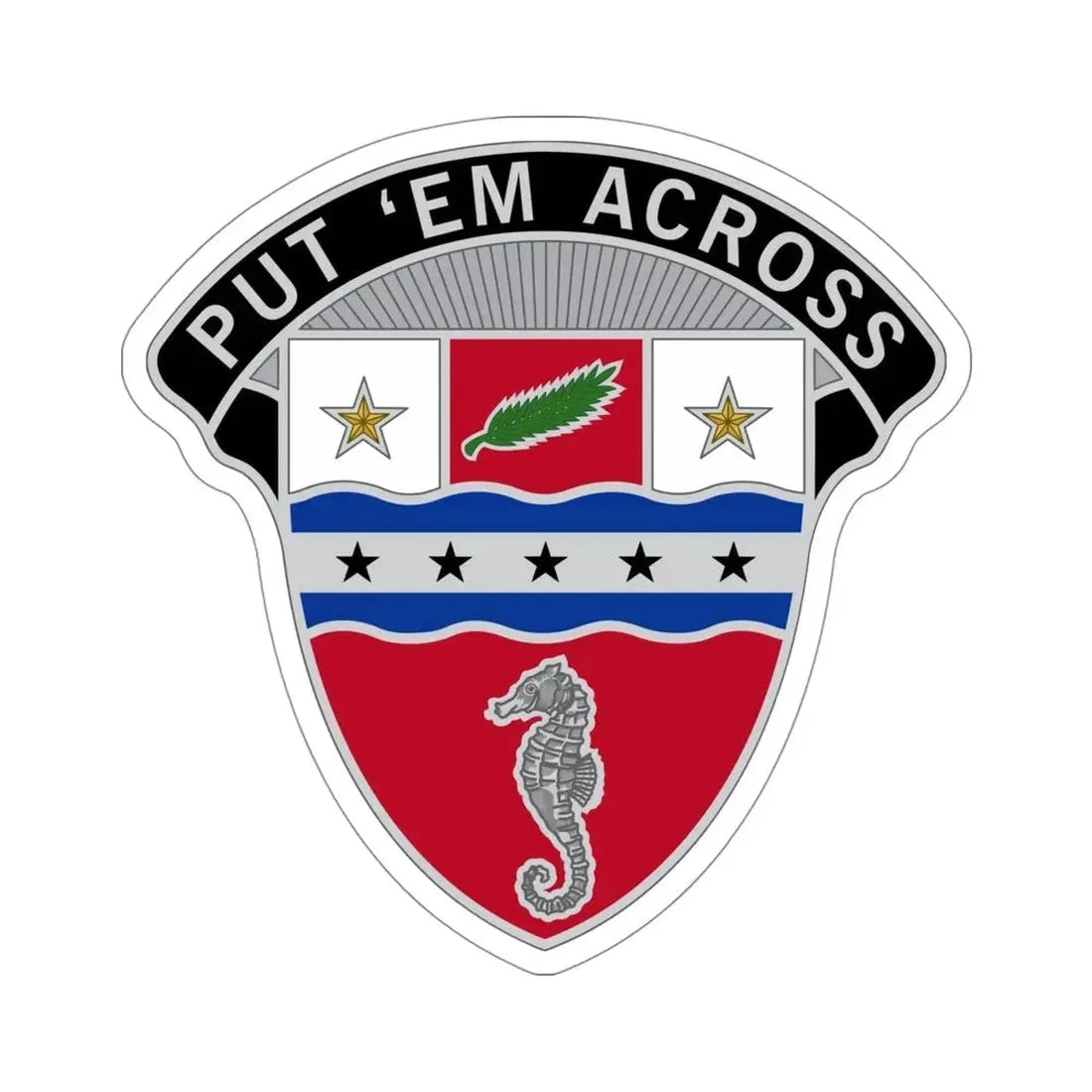 1st Engineer Brigade (U.S. Army) STICKER Vinyl Die-Cut Decal - The Sticker Space