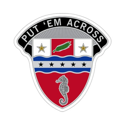 1st Engineer Brigade (U.S. Army) STICKER Vinyl Die-Cut Decal - The Sticker Space