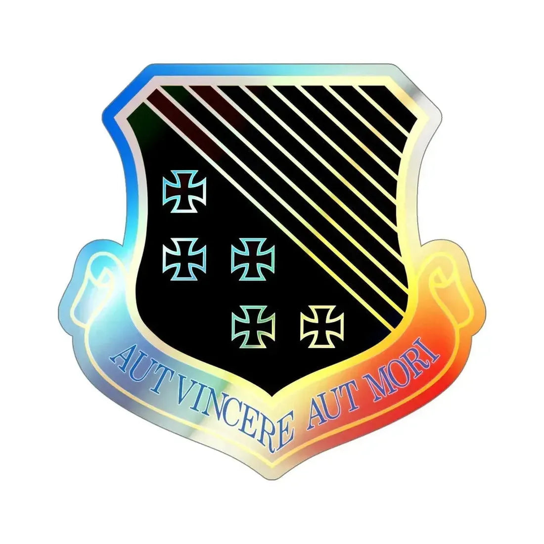1st Fighter Wing (U.S. Air Force) Holographic STICKER Die-Cut Vinyl Decal - The Sticker Space