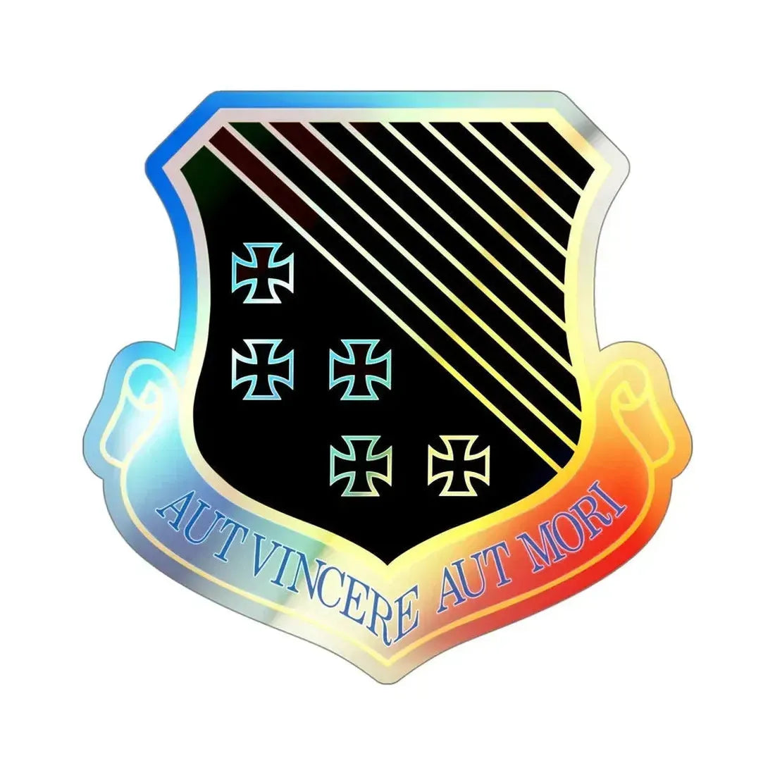 1st Fighter Wing (U.S. Air Force) Holographic STICKER Die-Cut Vinyl Decal - The Sticker Space
