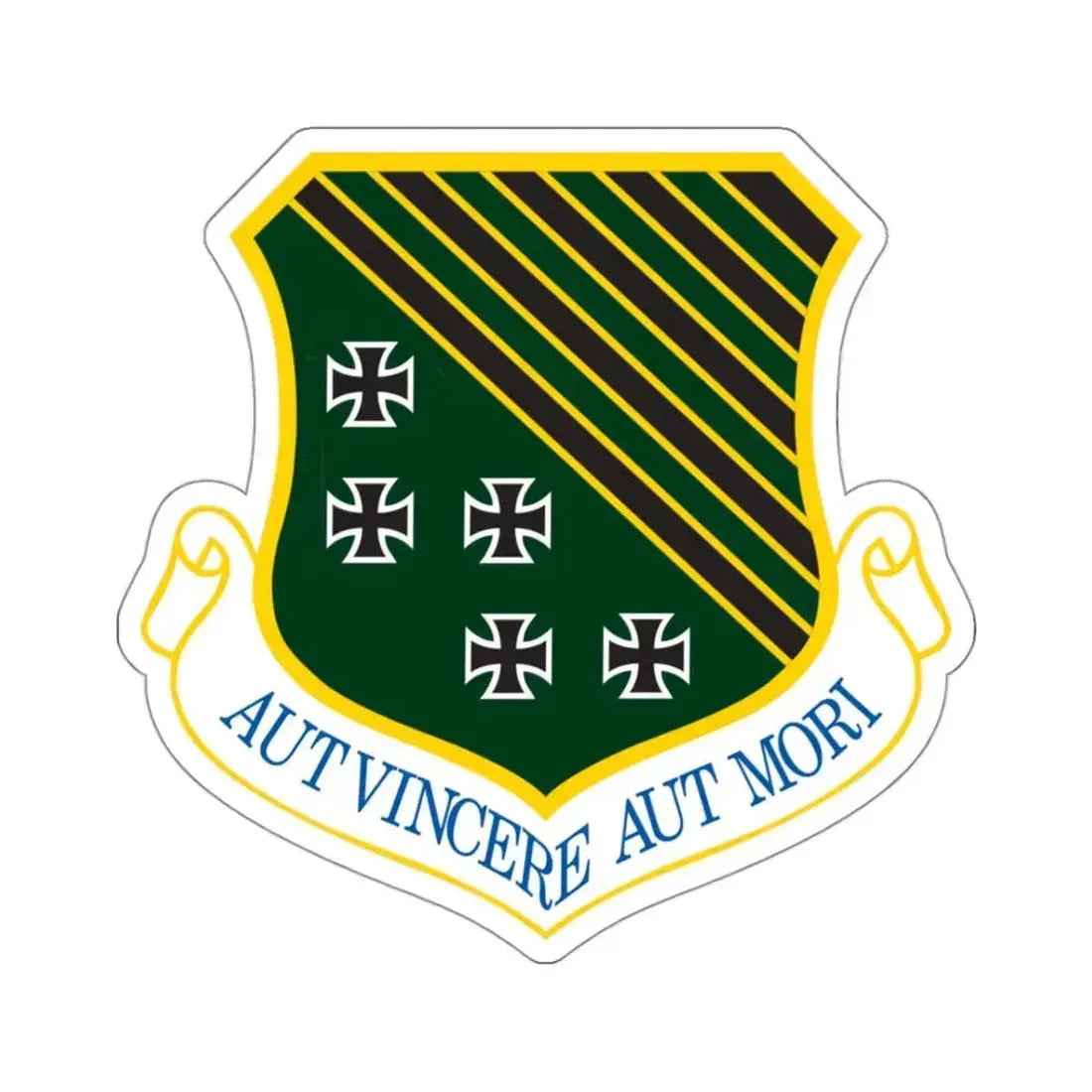 1st Fighter Wing (U.S. Air Force) STICKER Vinyl Kiss-Cut Decal 3 Inch White - The Sticker Space