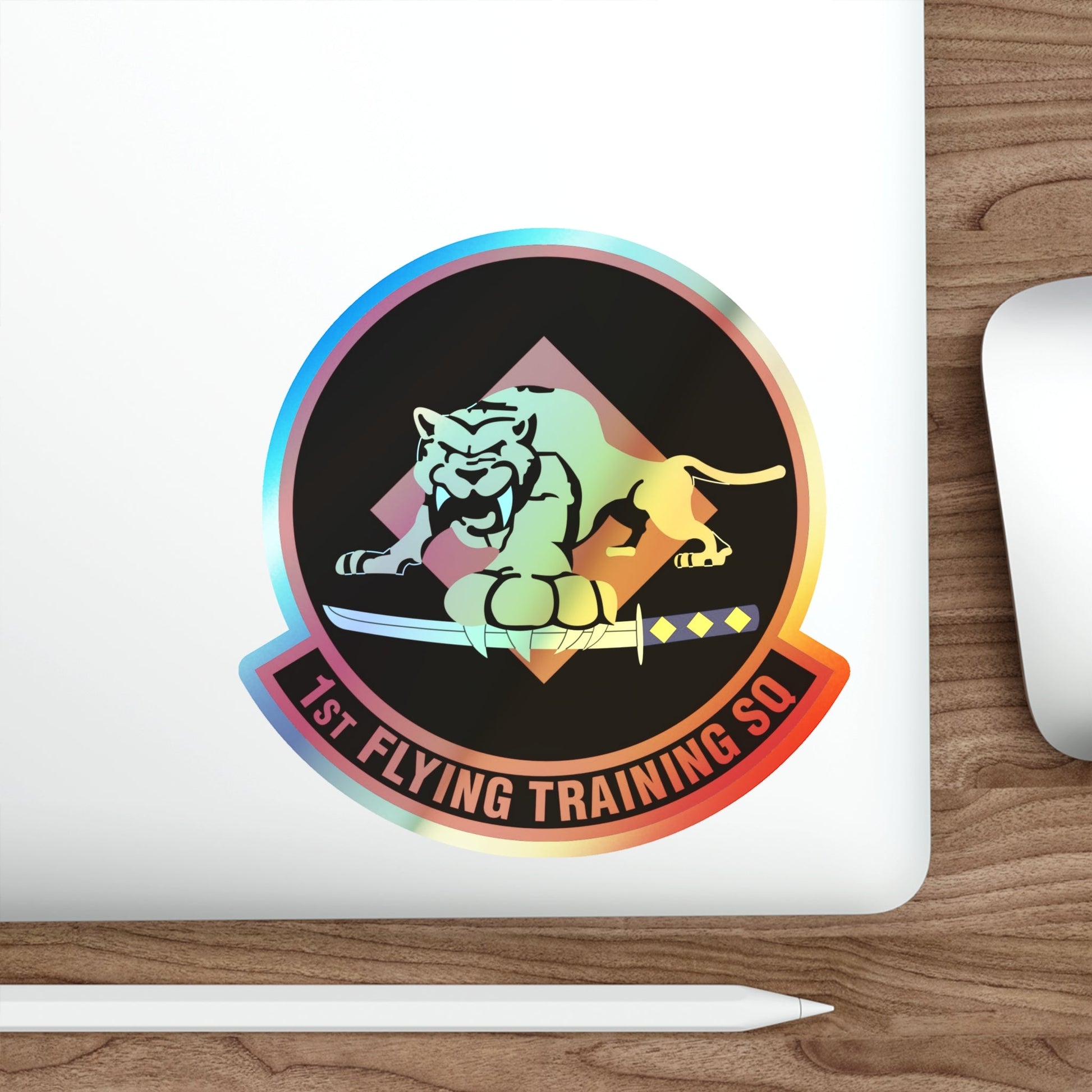 1st Flying Training Squadron (U.S. Air Force) Holographic STICKER Die-Cut Vinyl Decal-The Sticker Space