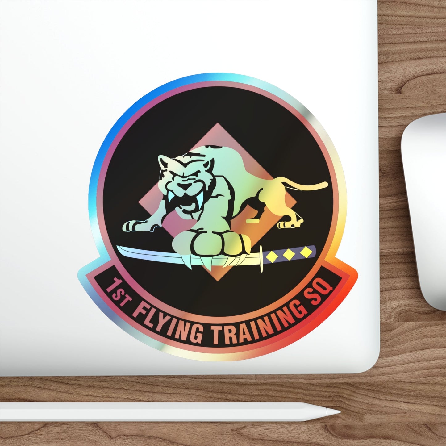 1st Flying Training Squadron (U.S. Air Force) Holographic STICKER Die-Cut Vinyl Decal-The Sticker Space