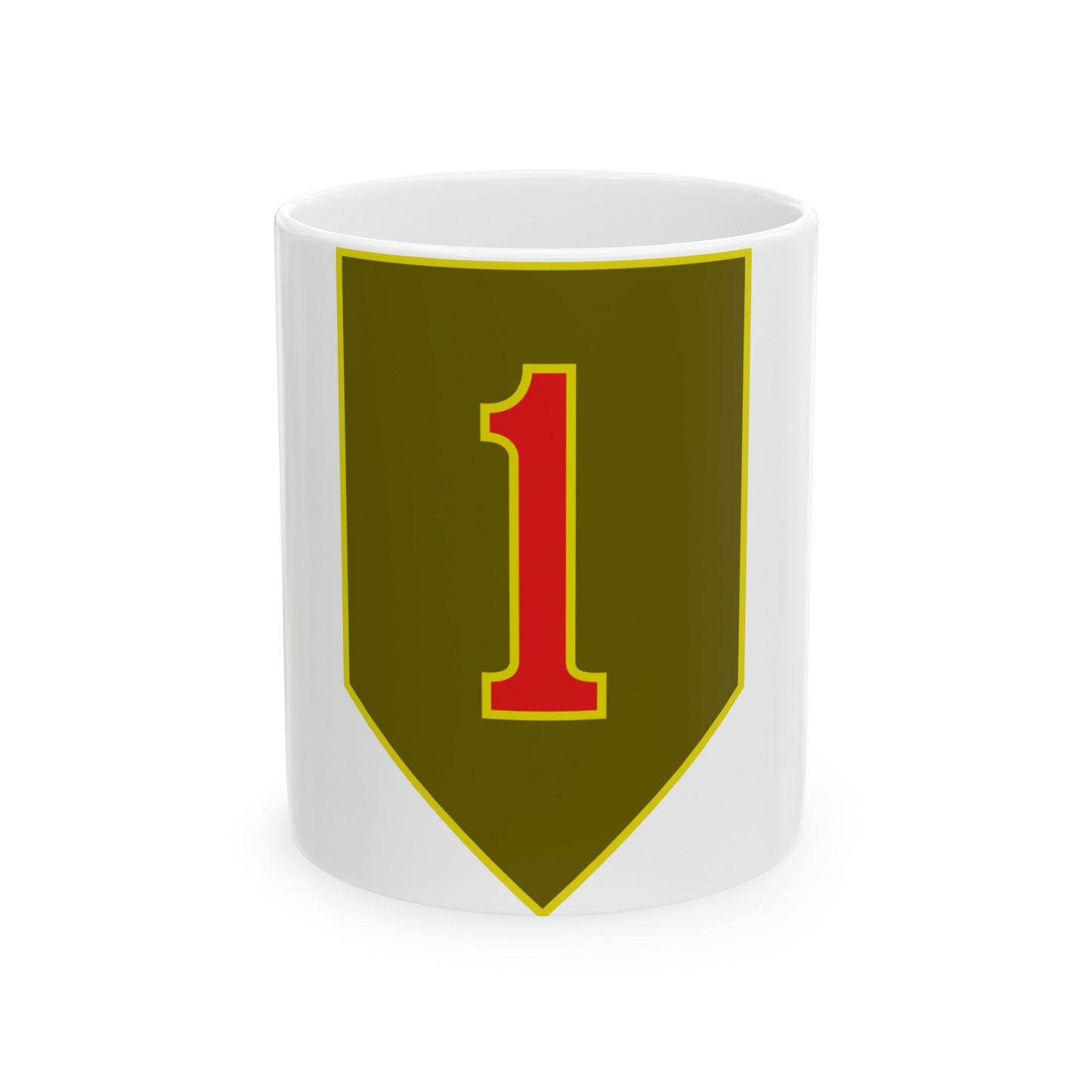 1st Infantry Division (U.S. Army) White Coffee Mug-11oz-The Sticker Space