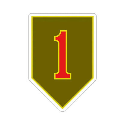 1st Infantry Division (U.S. Army) STICKER Vinyl Die-Cut Decal 6 Inch - The Sticker Space
