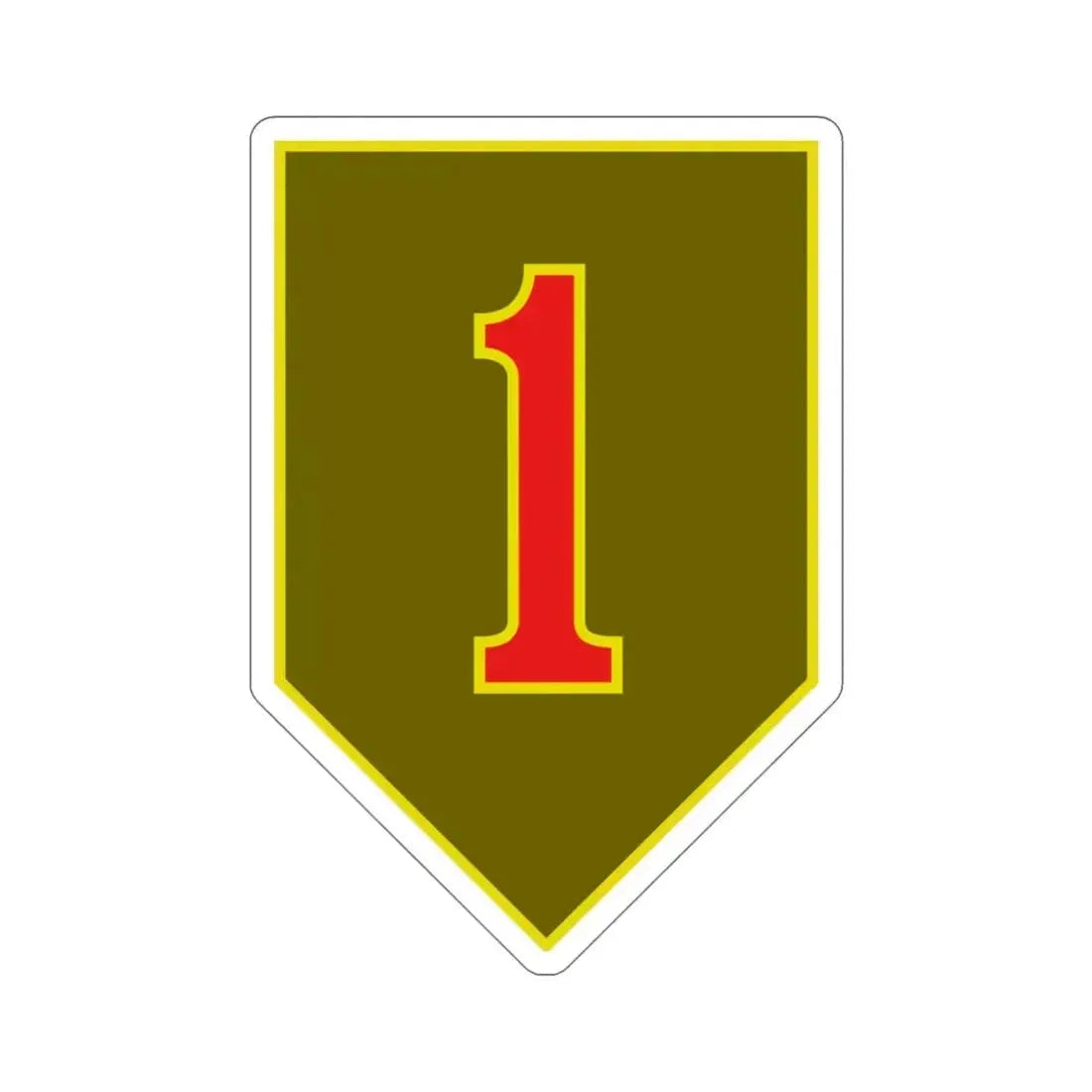 1st Infantry Division (U.S. Army) STICKER Vinyl Die-Cut Decal - The Sticker Space
