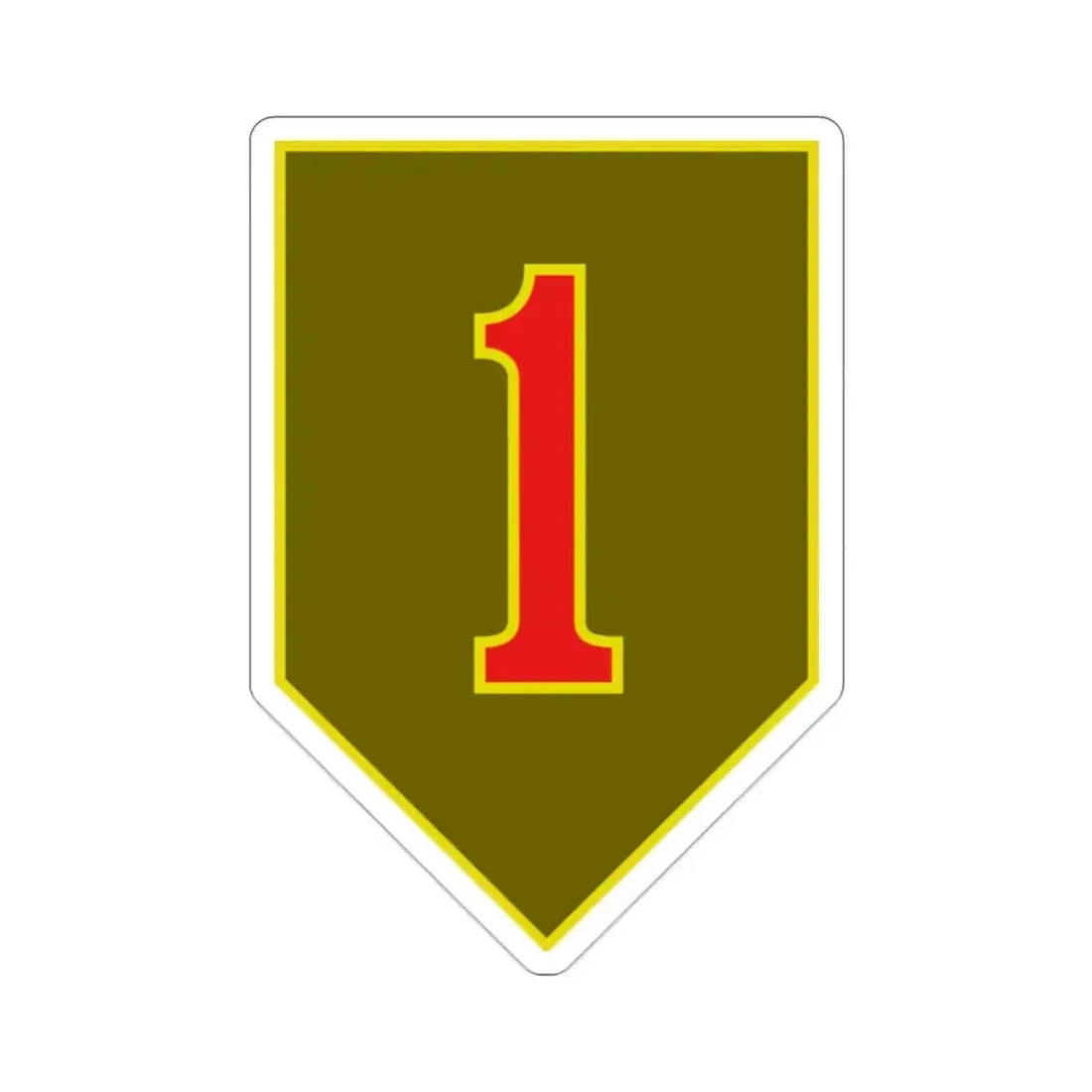 1st Infantry Division (U.S. Army) STICKER Vinyl Die-Cut Decal - The Sticker Space