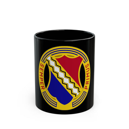 1st Infantry Regiment (U.S. Army) Black Coffee Mug-11oz-The Sticker Space