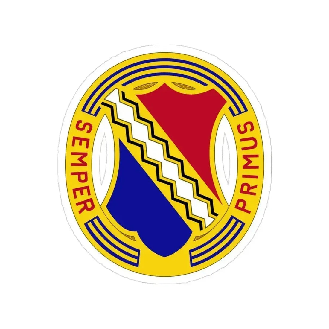 1st Infantry Regiment (U.S. Army) Transparent STICKER Die-Cut Vinyl Decal - The Sticker Space