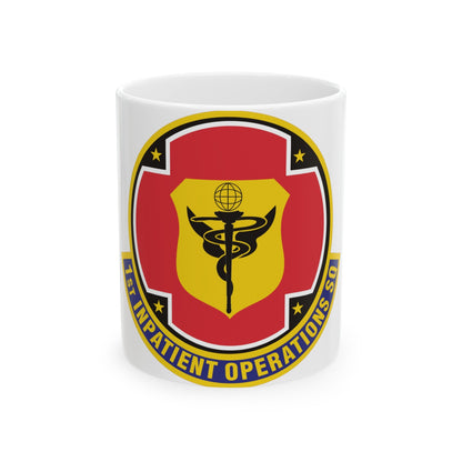 1st Inpatient Operations Squadron (U.S. Air Force) White Coffee Mug-11oz-The Sticker Space