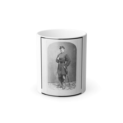 1St Lieutenant August Bitter, Union Officer in the 24Th Illinois Regiment, Full-Length Portrait, Standing, Facing Front (U.S. Civil War) Color Morphing Mug 11oz-11oz-The Sticker Space